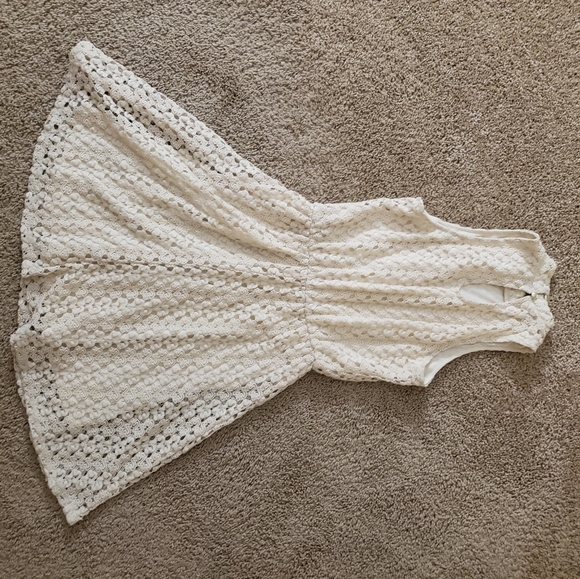 Xhilaration white lace turtleneck dress - Picture 3 of 7